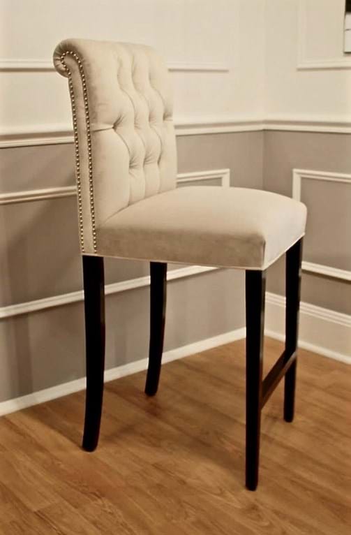 bar stool, dining chair, arm chair, lounge chair, chesterfield, tufted, diamond buttoning, custom made, upholstery, chair, australia, melbourne, sydney, perth, adelaide, brisbane
