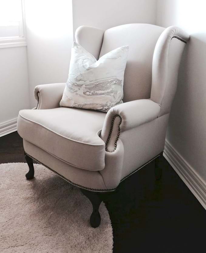 wing chair, arm chair, lounge chair, chesterfield, tufted, diamond