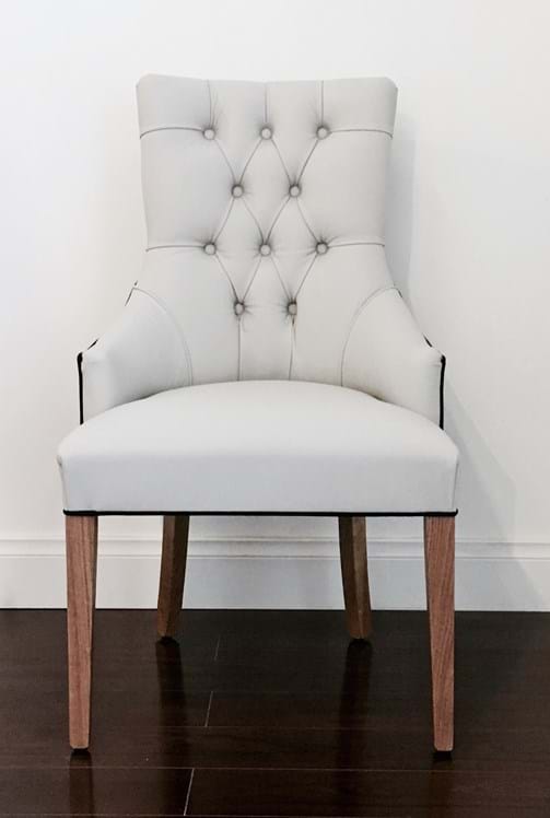 dining chair, arm chair, lounge chair, chesterfield, tufted, diamond buttoning, custom made, upholstery, chair, australia, melbourne, sydney, perth, adelaide, brisbane