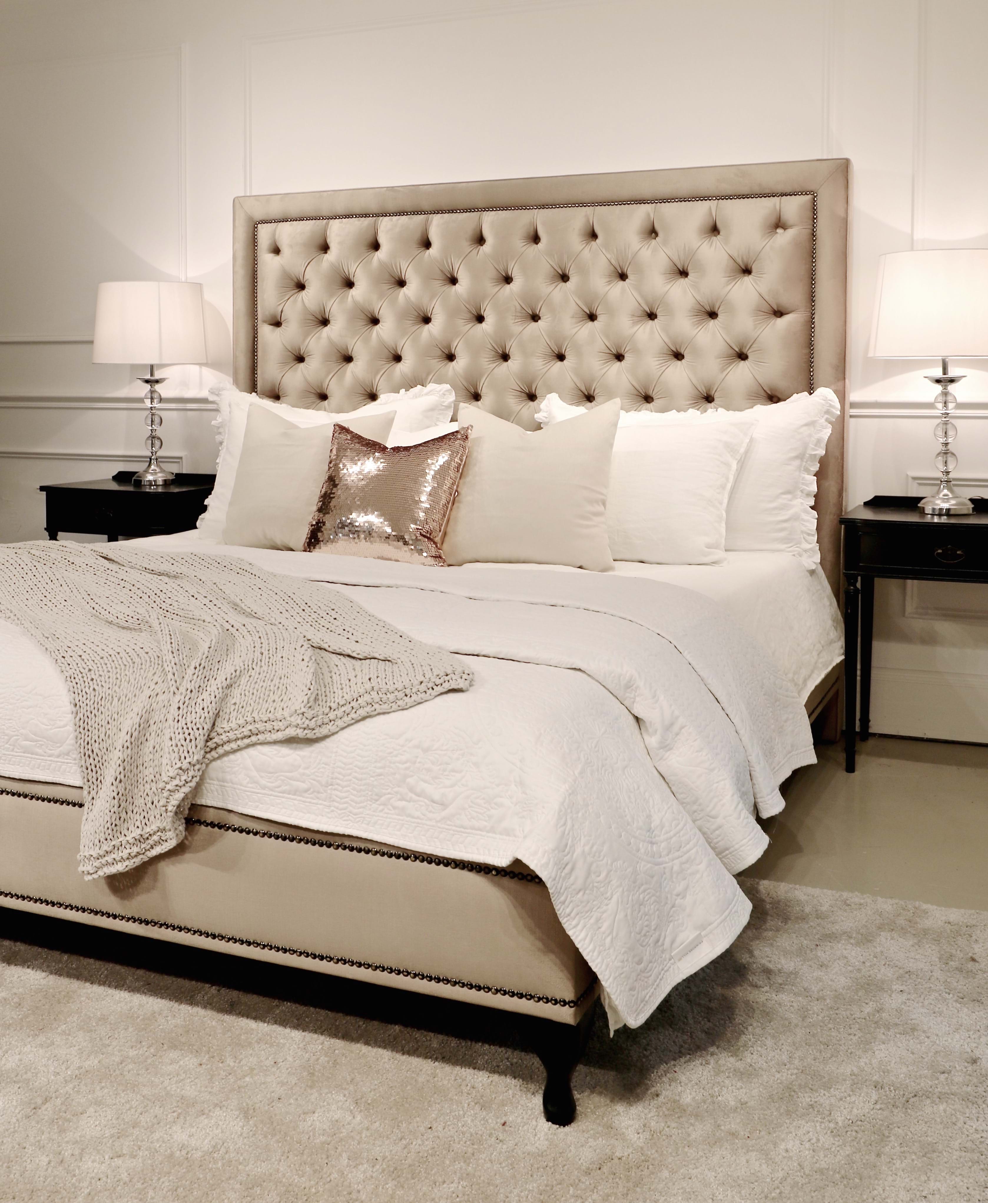 upholstered beds, upholstered bedheads,bedheads, headboards, buttoned