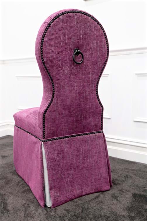 dining chair, arm chair, lounge chair, chesterfield, tufted, diamond buttoning, custom made, upholstery, chair, australia, melbourne, sydney, perth, adelaide, brisbane