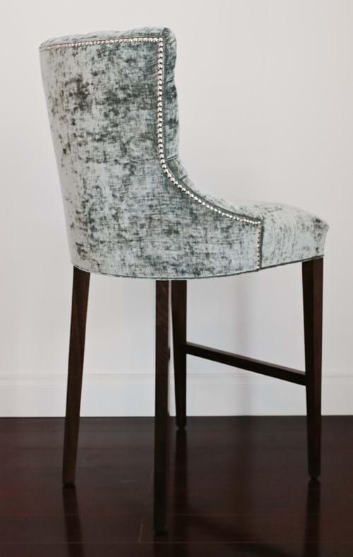 bar Stool, dining chair, arm chair, lounge chair, chesterfield, tufted, diamond buttoning, custom made, upholstery, chair, australia, melbourne, sydney, perth, adelaide, brisbane