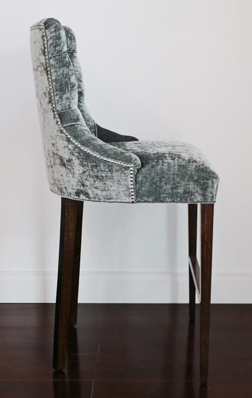 bar Stool, dining chair, arm chair, lounge chair, chesterfield, tufted, diamond buttoning, custom made, upholstery, chair, australia, melbourne, sydney, perth, adelaide, brisbane