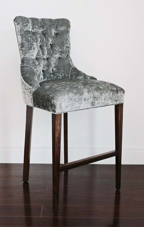 bar Stool, dining chair, arm chair, lounge chair, chesterfield, tufted, diamond buttoning, custom made, upholstery, chair, australia, melbourne, sydney, perth, adelaide, brisbane