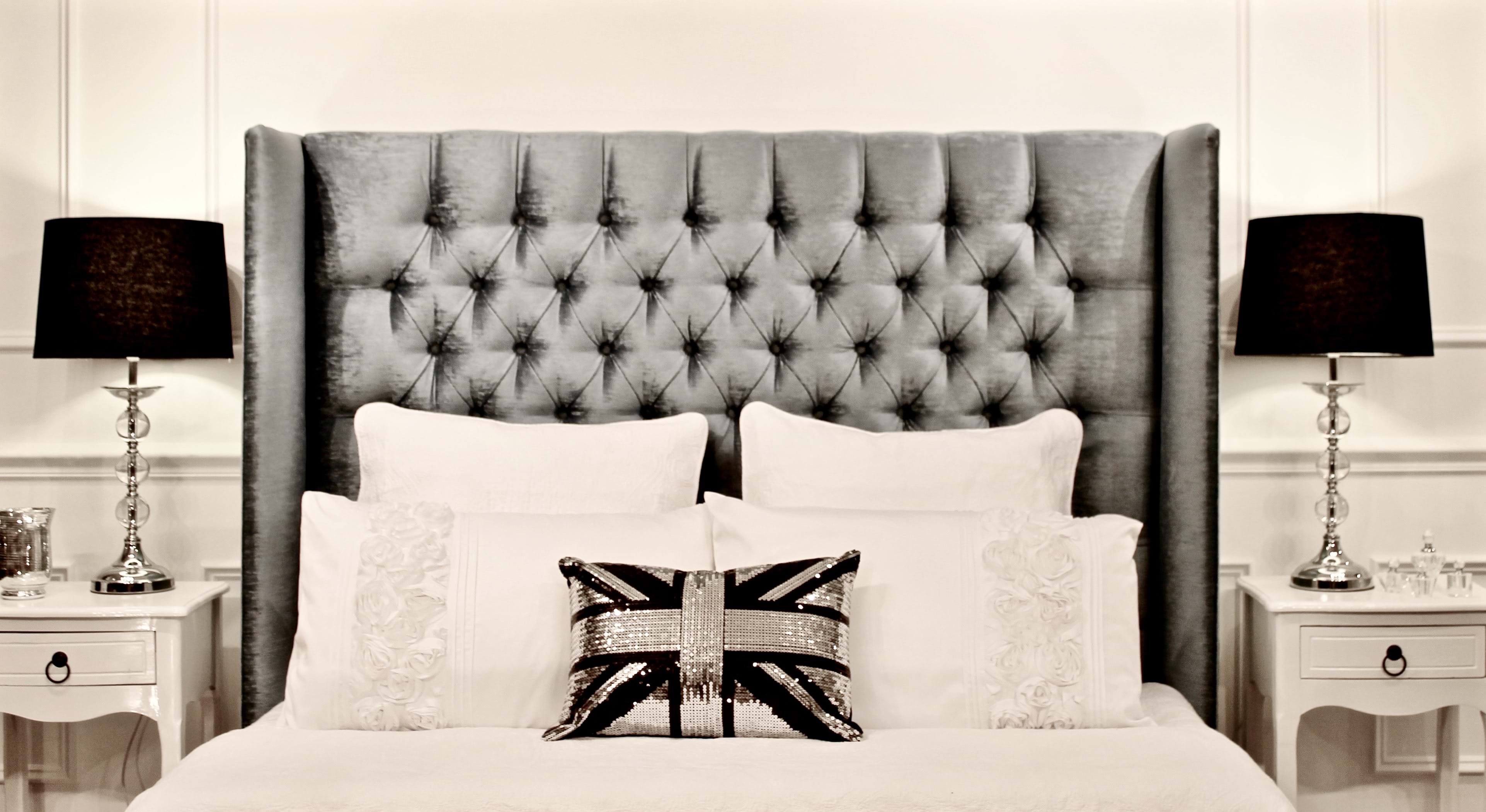 upholstered beds, upholstered bedheads,bedheads, headboards, buttoned