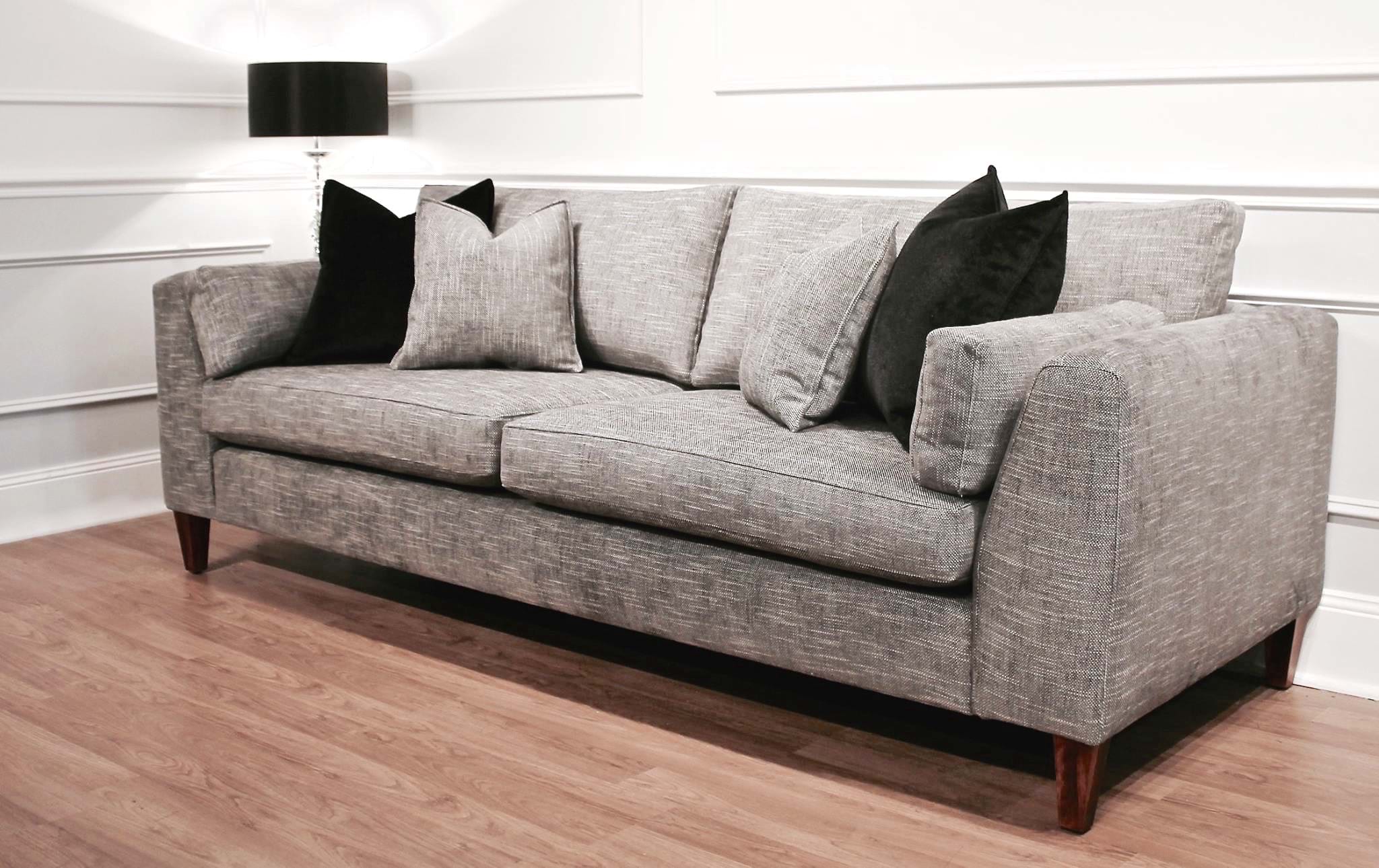 sofa, couch, contemporary, chesterfield, tufted, diamond buttoning