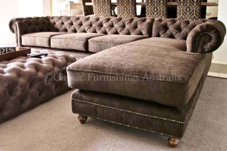 sofa, couch, contemporary, chesterfield, tufted, diamond buttoning