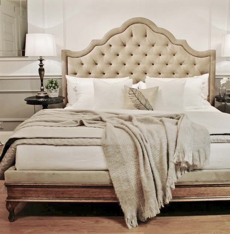 upholstered beds, upholstered bedheads,bedheads, headboards, buttoned bed, buttoned bedhead