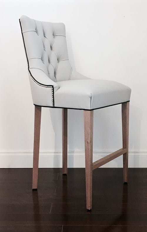bar Stool, dining chair, arm chair, lounge chair, chesterfield, tufted, diamond buttoning, custom made, upholstery, chair, australia, melbourne, sydney, perth, adelaide, brisbane