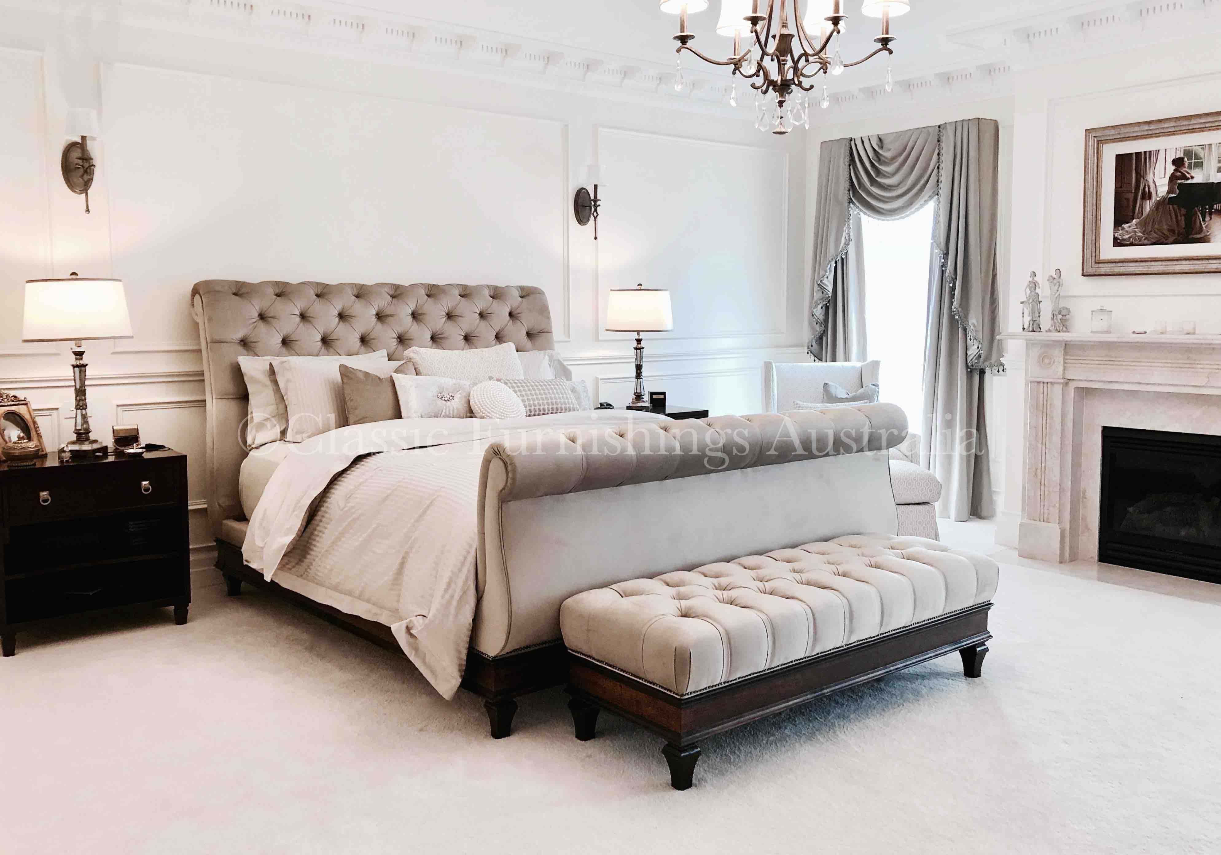 upholstered beds, upholstered bedheads,bedheads, headboards, buttoned